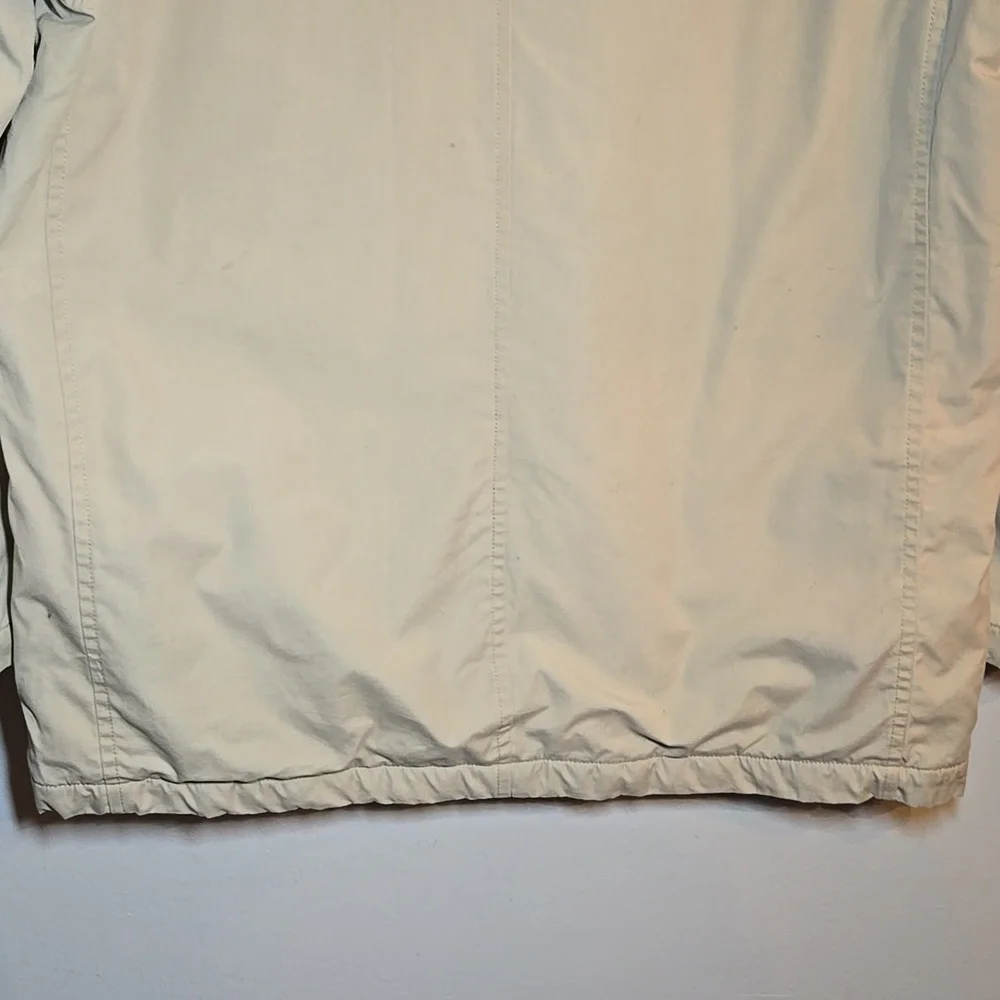 Polo by Ralph Lauren Light Tan Lined Zip Front Vintage 90's Men's Jacket
